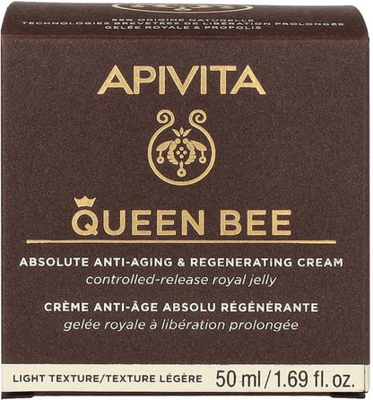 Apivita Queen Bee Absolute Anti-Aging & Regenerating Cream (vette en gecombineerde huid)