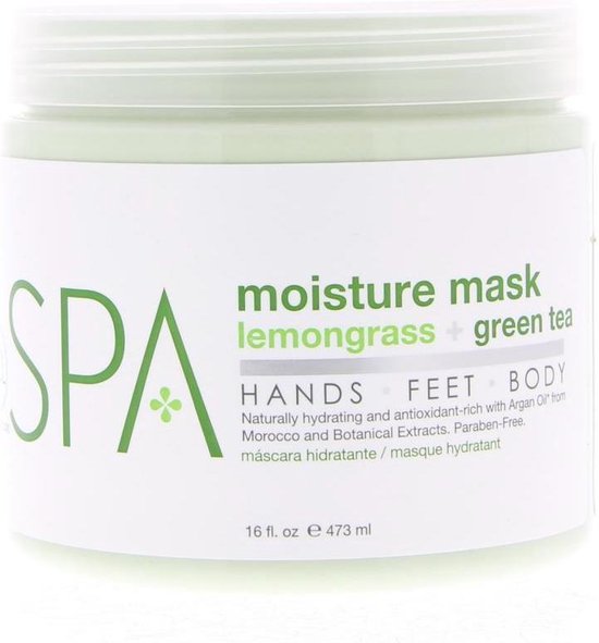 BCL SPA | Moisture Mask Lemongrass+Green Tea | 473 ml