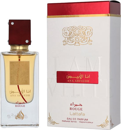 Ana Abiyedh Rouge - Eau De Parfum 60ml - by Lattafa