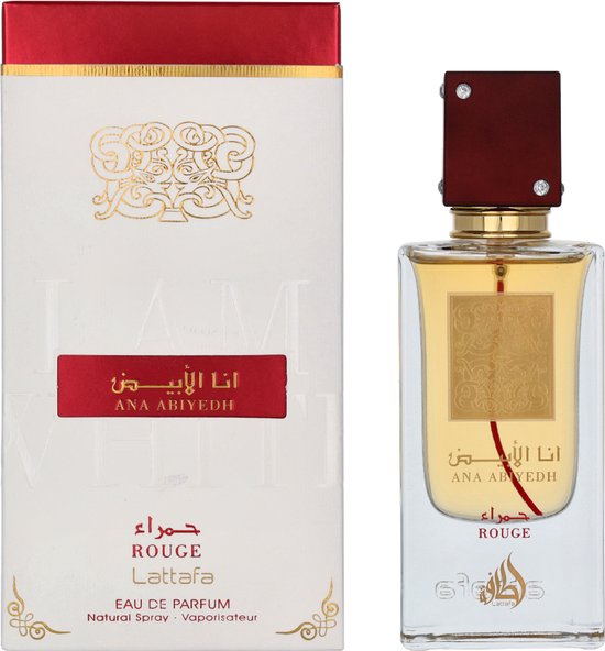 Ana Abiyedh Rouge - Eau De Parfum 60ml - by Lattafa