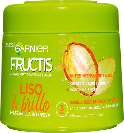 Haarmasker Hidra Liso Garnier (300 ml)