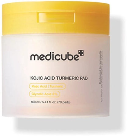 Medicube - Kojic Acid Turmeric Pad - 160ml en 70 pads