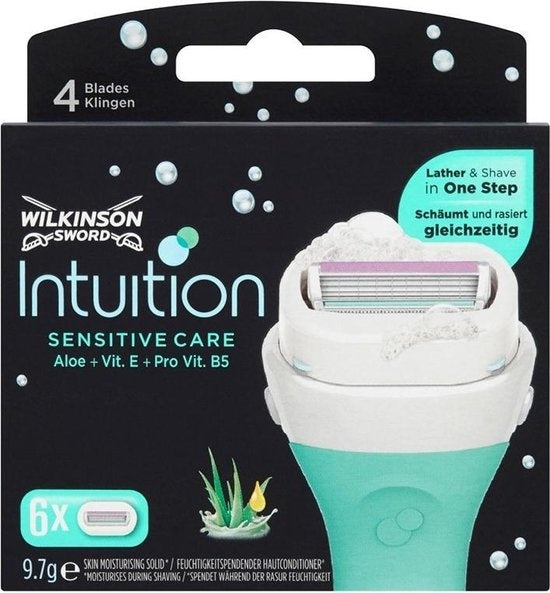 Wilkinson Intuition Sensitive Care Scheermesjes - 6 Stuks