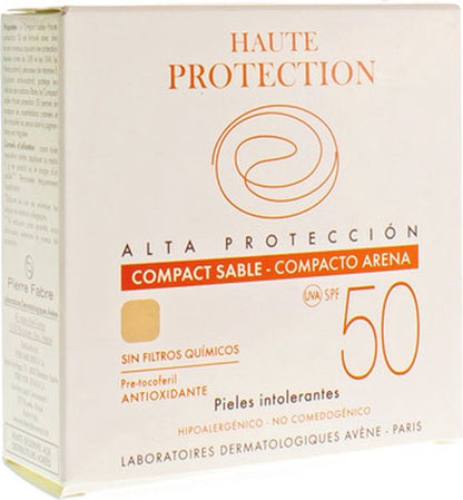 Avène Zon Compact Crème Sable SPF50 - Zonnebrand - 10 ml