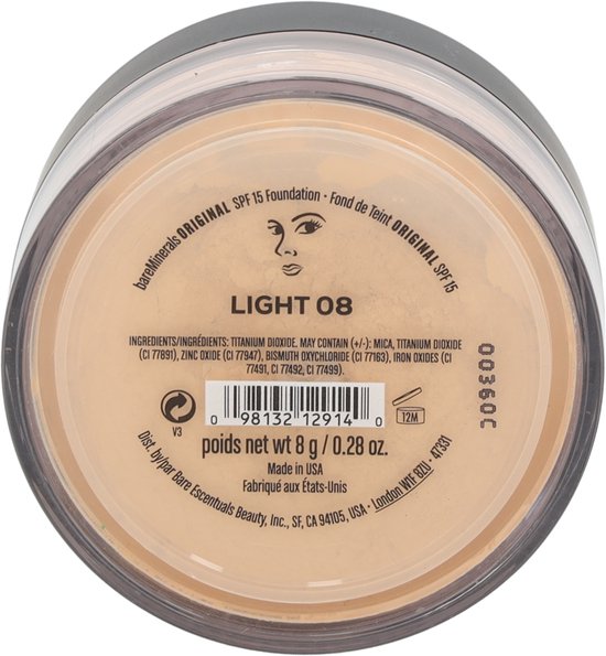 Bare Minerals Original Foundation Spf15 #08-light