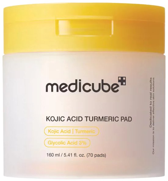 Medicube - Kojic Acid Turmeric Pad - 160ml en 70 pads