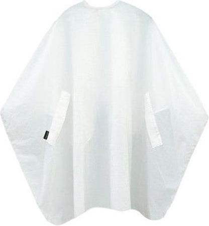 Trend-Design Kapmantel Classic button wit 135x150cm