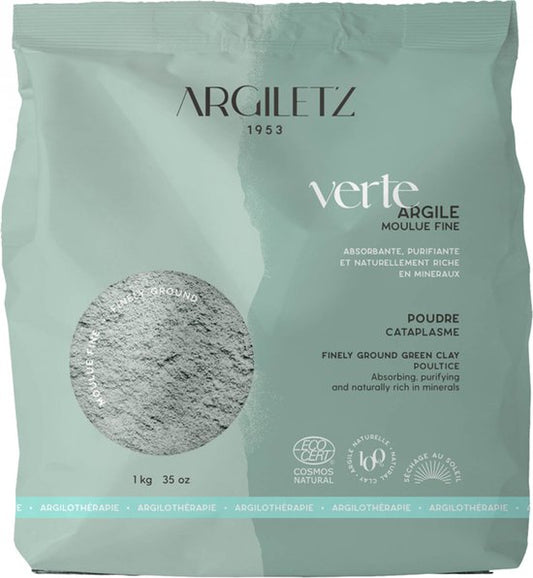 Argiletz Fijngemalen Groene Klei 1 kg