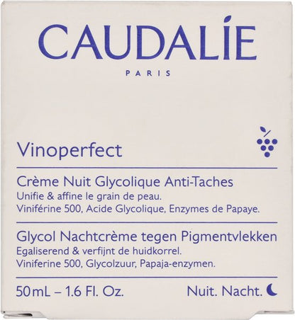 Caudalie Vinoperfect Nachtcrème 50ml - tegen pigmentvlekken