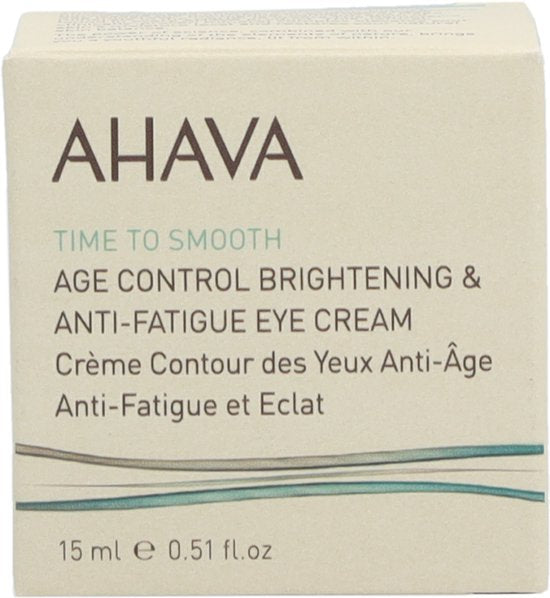 AHAVA Verhelderende Oogcrème | Vermindert Donkere Kringen & Wallen | Verfrissende Hydratatie | Anti-Rimpel & Anti-Aging | Moisturizer voor een Droge H