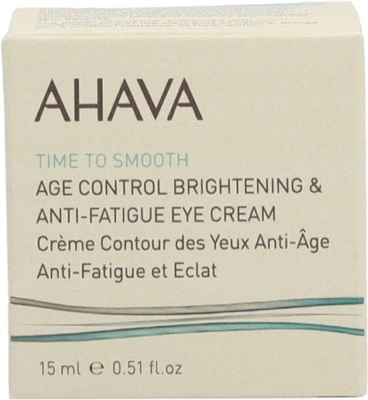 AHAVA Verhelderende Oogcrème | Vermindert Donkere Kringen & Wallen | Verfrissende Hydratatie | Anti-Rimpel & Anti-Aging | Moisturizer voor een Droge H