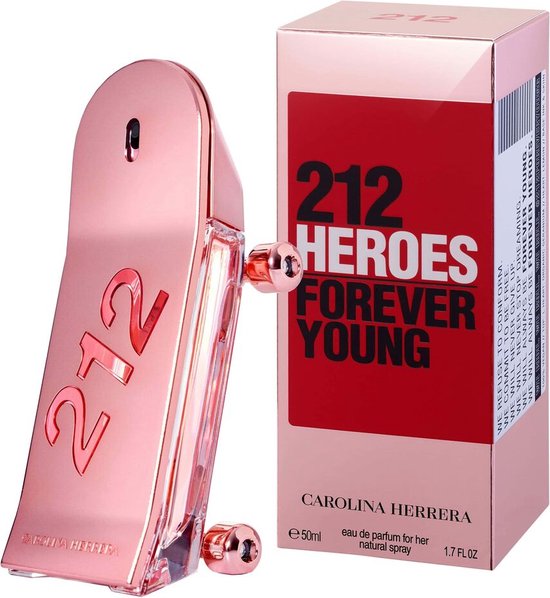 Damesparfum Carolina Herrera 212 Heroes for Her EDP .50 ml.