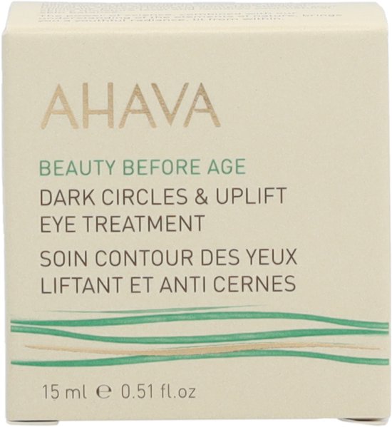 AHAVA Oogbehandeling | Vermindert Donkere Kringen & Wallen | Lift & Verstevigt | Anti-rimpel & Anti-Aging | Intense Hydratatie | Serum met Vitamine C