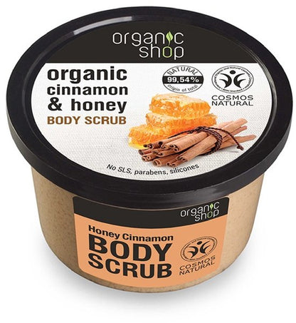 Organic Shop Rejuvenating Body Scrub Cinnamon - 250 ml