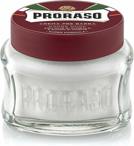 Proraso Pre-Shave Cream Scheercreme - Sandelwood 100 ml