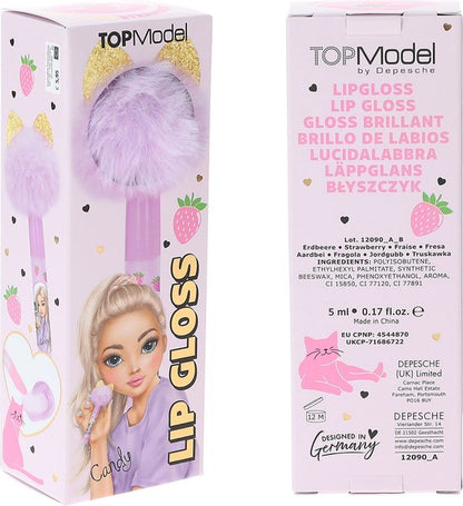 Depesche - TOPModel lipgloss pompon - BEAUTY and ME - 1 stuk