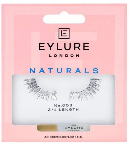 Eylure Naturals Valse Wimpers 3/4 003 - Inclusief lijm - 18 uur