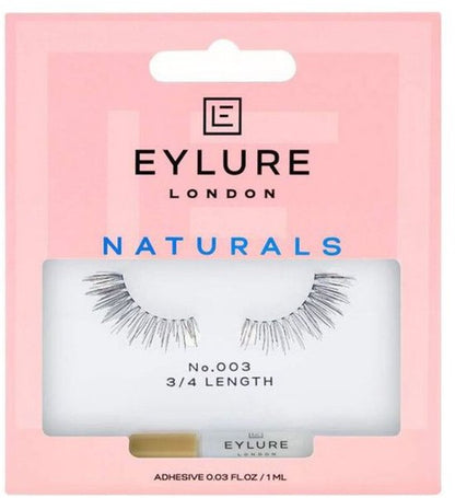 Eylure Naturals Valse Wimpers 3/4 003 - Inclusief lijm - 18 uur