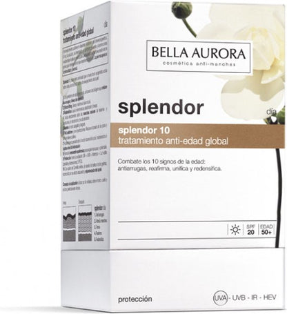 Anti-Veroudering Crème Splendor 10 Bella Aurora Spf 20 (50 ml)