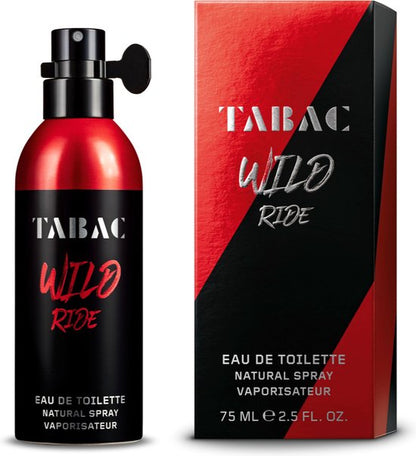 Tabac Wild Ride Eau de Toilette - Frisse avontuurlijke geur voor heren - 75ML