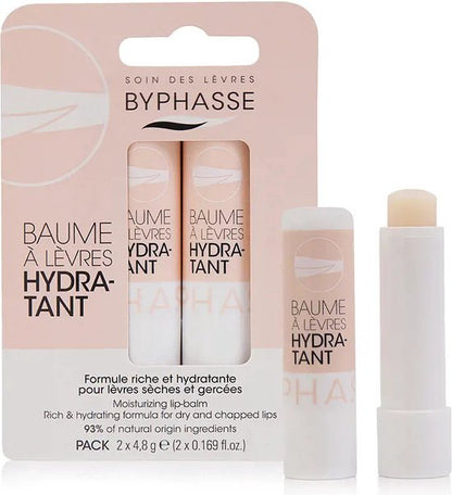 Vochtinbrengende Lip Balsem Byphasse (4,8 g x 2)