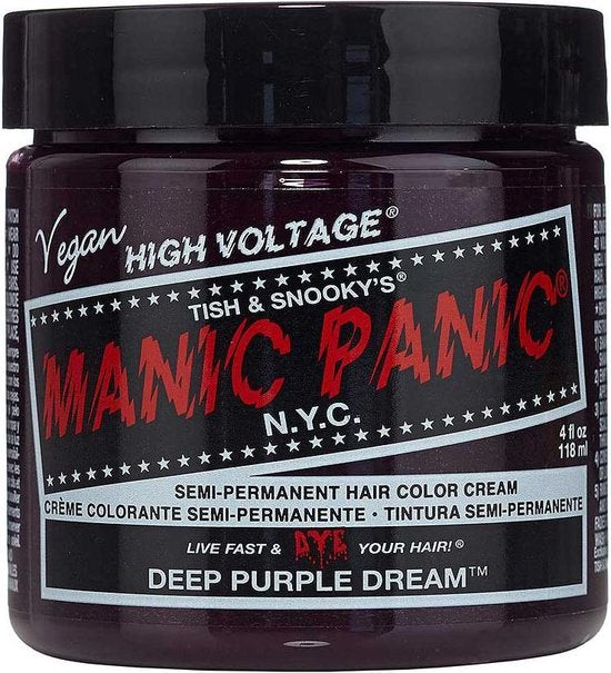 Manic Panic Semi permanente haarverf Deep Purple Dream Classic Paars