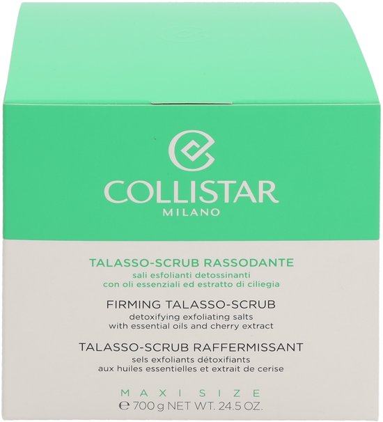 Collistar Firming Talasso Scrub With Essential Oils And Cherry Extract