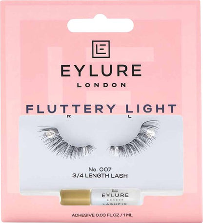 Eylure Fluttery Light 007 - 3/4 wimpers voor een natuurlijke look