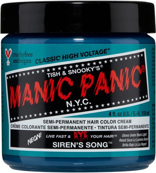 Permanente Kleur Classic Manic Panic MPNYC Siren'S Song (118 ml)