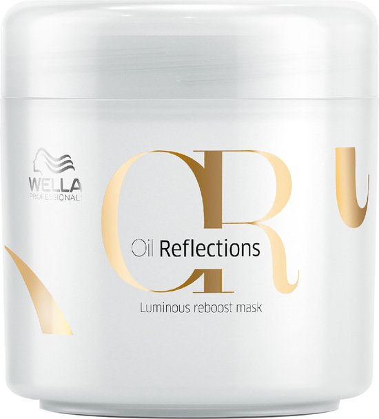 Herstellend Haar Masker Or Oil Reflections Wella Helderheid (150 ml)