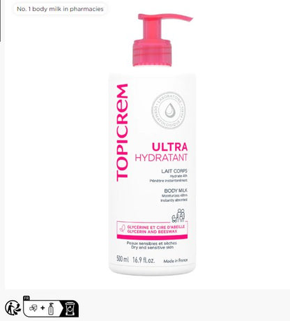 TOPICREM Body Lotion Hydraterend 500 ml
