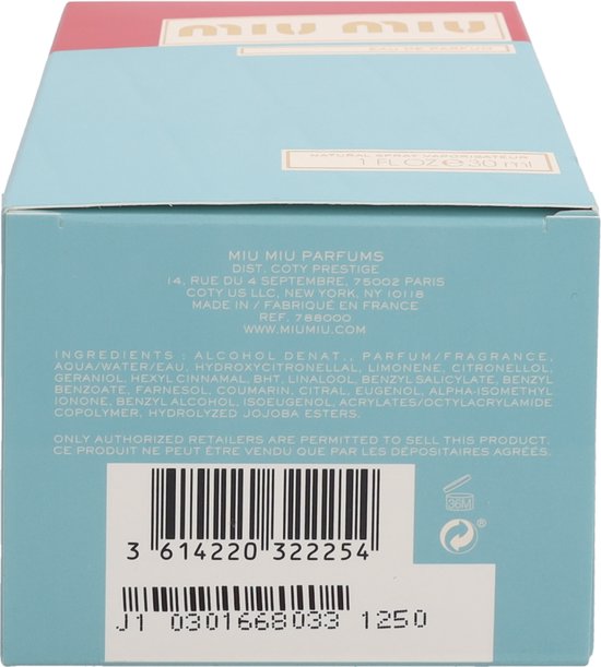Miu Miu Miu Miu - 30ml - Eau de parfum