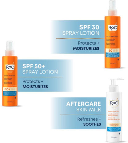 RoC Soleil-Protect Moisturising Spray Lotion SPF 30 200 ml