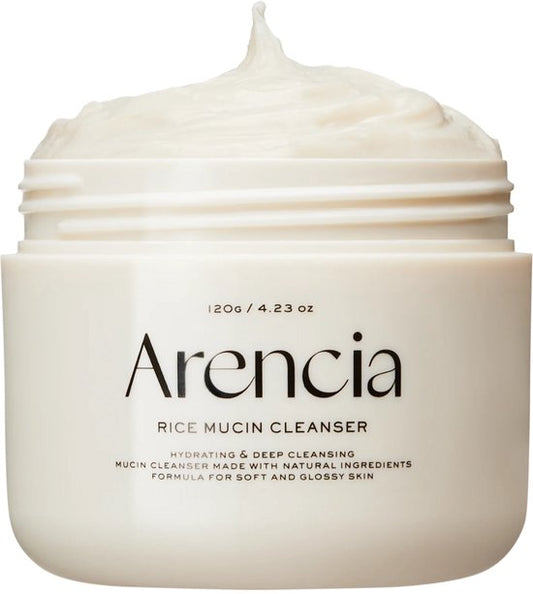 Arencia - Rice Mucin - Cleanser - 120g - Korean Skincare
