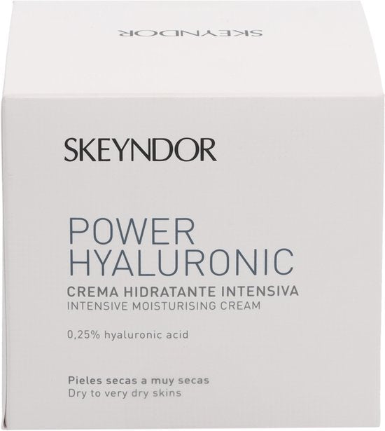 Skeyndor - Power Hyaluronic - Intensive Moisturizing Cream - Dry Skin - 50 ml