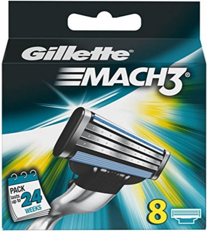 Gillette Mach 3 - 8 stuks - Scheermesjes