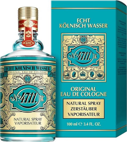 4711 - Echt Kölnisch Wasser - Original Eau De Cologne Spray - Dames Parfum - Verfrissende Geur - 100 ml