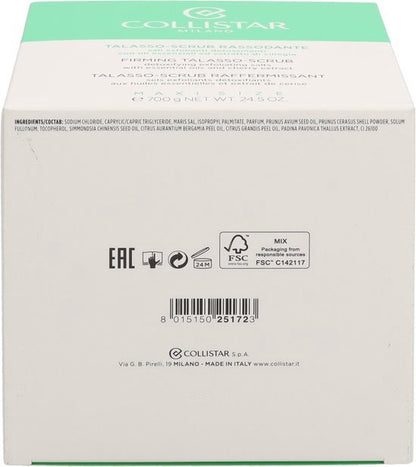 Collistar Firming Talasso Scrub With Essential Oils And Cherry Extract