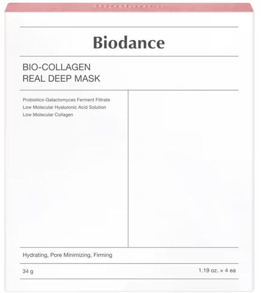 Biodance Bio Collagen Real Deep Mask - 4 stuks