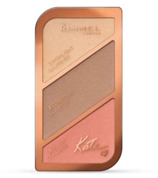 Rimmel London Kate Sculpting Palette Gezichtspoeder - Coral Glow