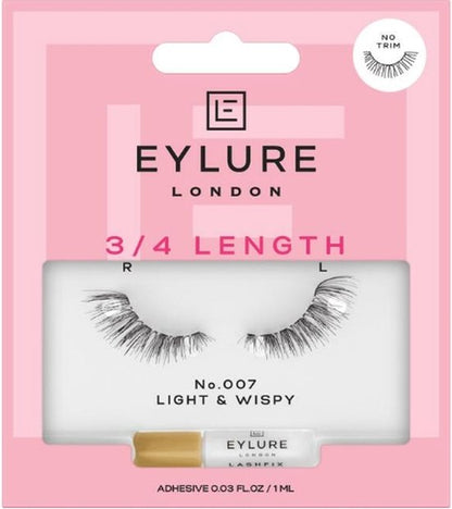 Eylure Fluttery Light 007 - 3/4 wimpers voor een natuurlijke look