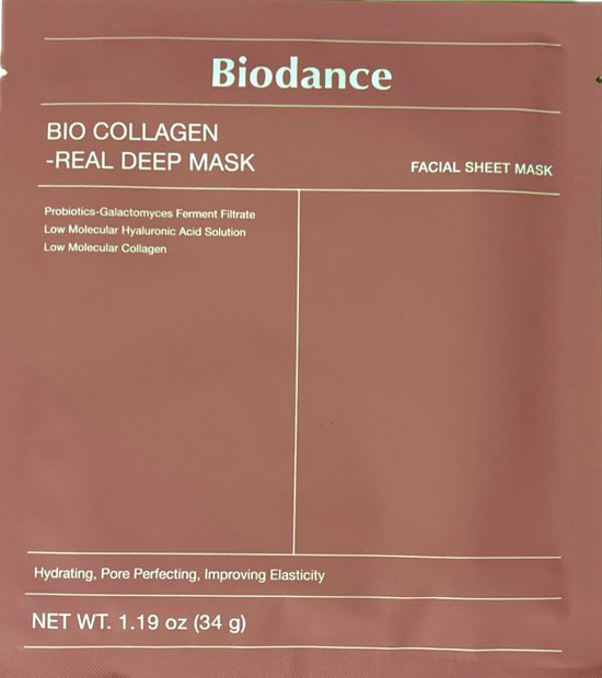 BIODANCE Bio Collagen Deep Night Mask 34g 1 sheet collagen mask [1 masker]