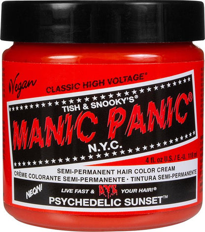 Manic Panic | Psychedelic Sunset Classic Semi permanente haarverf | Oranje