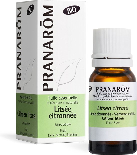Pranarôm Etherische olie Citroen litsea BIO (10 ml)