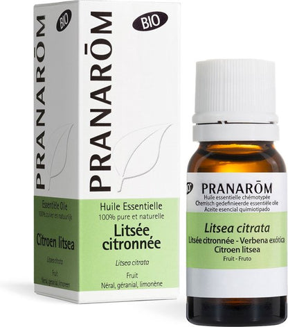 Pranarôm Etherische olie Citroen litsea BIO (10 ml)
