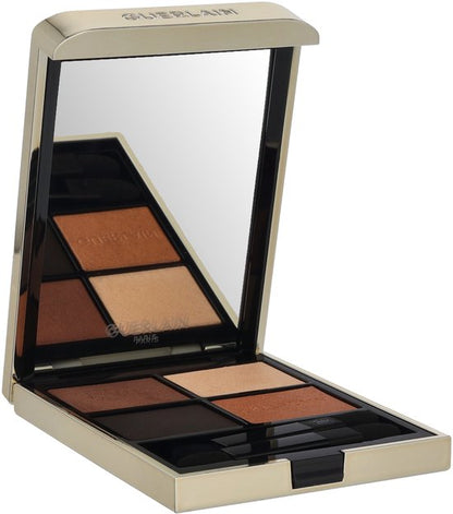 Guerlain Ombres G, Poeder, Bruin, Royal Jungle, 4 kleuren, Mat, Metallic, Parel, Satijn, Kleurenpalet