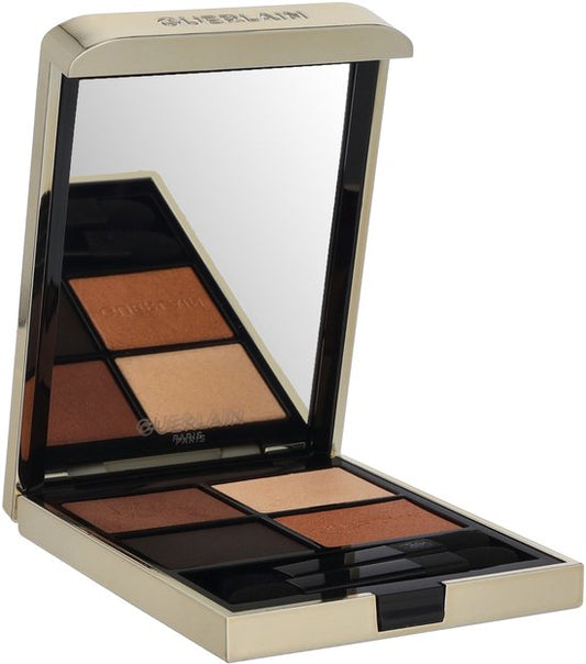 Guerlain Ombres G, Poeder, Bruin, Royal Jungle, 4 kleuren, Mat, Metallic, Parel, Satijn, Kleurenpalet