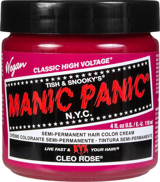 Manic Panic Semi permanente haarverf Cleo Rose Classic Roze