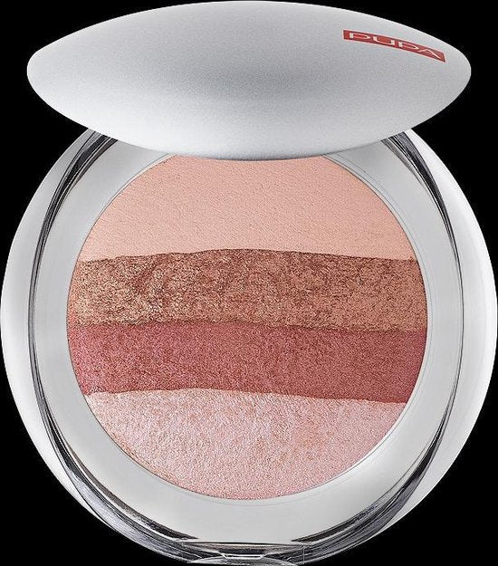 Pupa Luminys Baked All Over 01 Stripes Rose