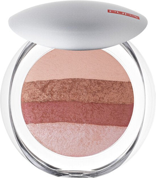 Pupa Luminys Baked All Over 01 Stripes Rose